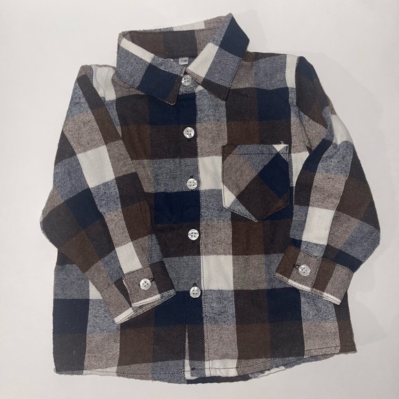 Boys Checker Shirt Multicolor -> Boys checker shirt multicolor - Picture 2 of 3